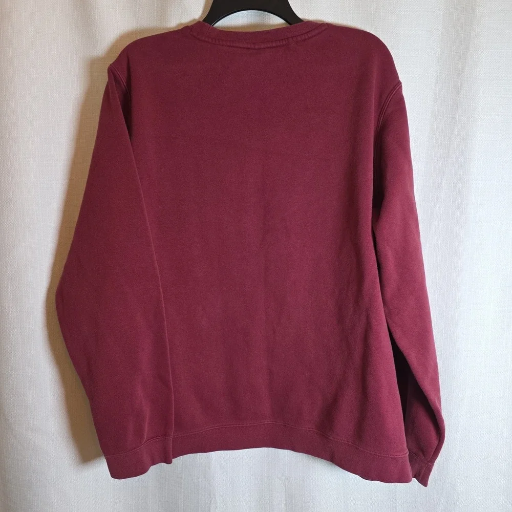 Florida State Nike Sweatshirt Mens XL Red Center Swoosh Embroidered Pullover